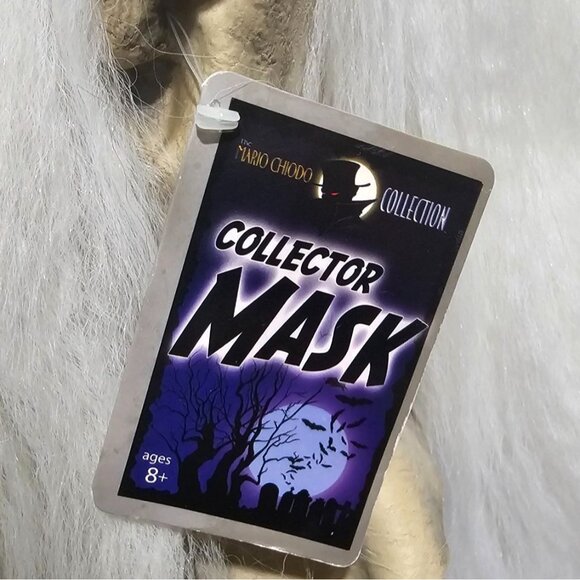 Mario Chiodo 2004 Wizard Mask Warlock Long White Beard Bald Troll Elf Overhead - Picture 7 of 10